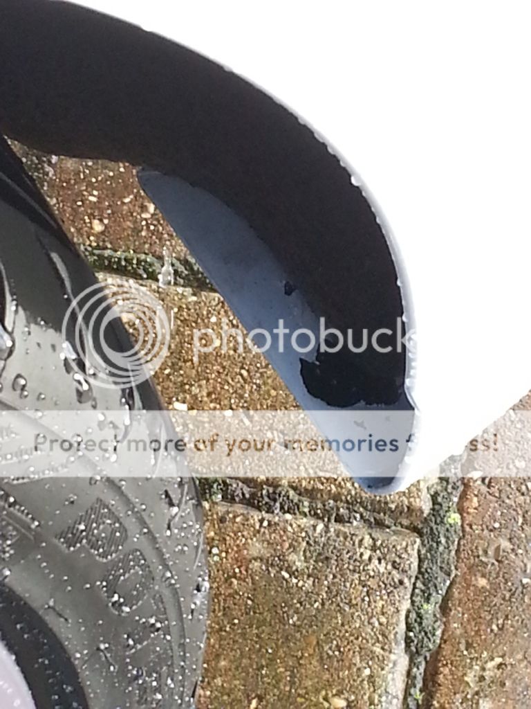 Flaking rear wheel arch paint Audi A1 Forum