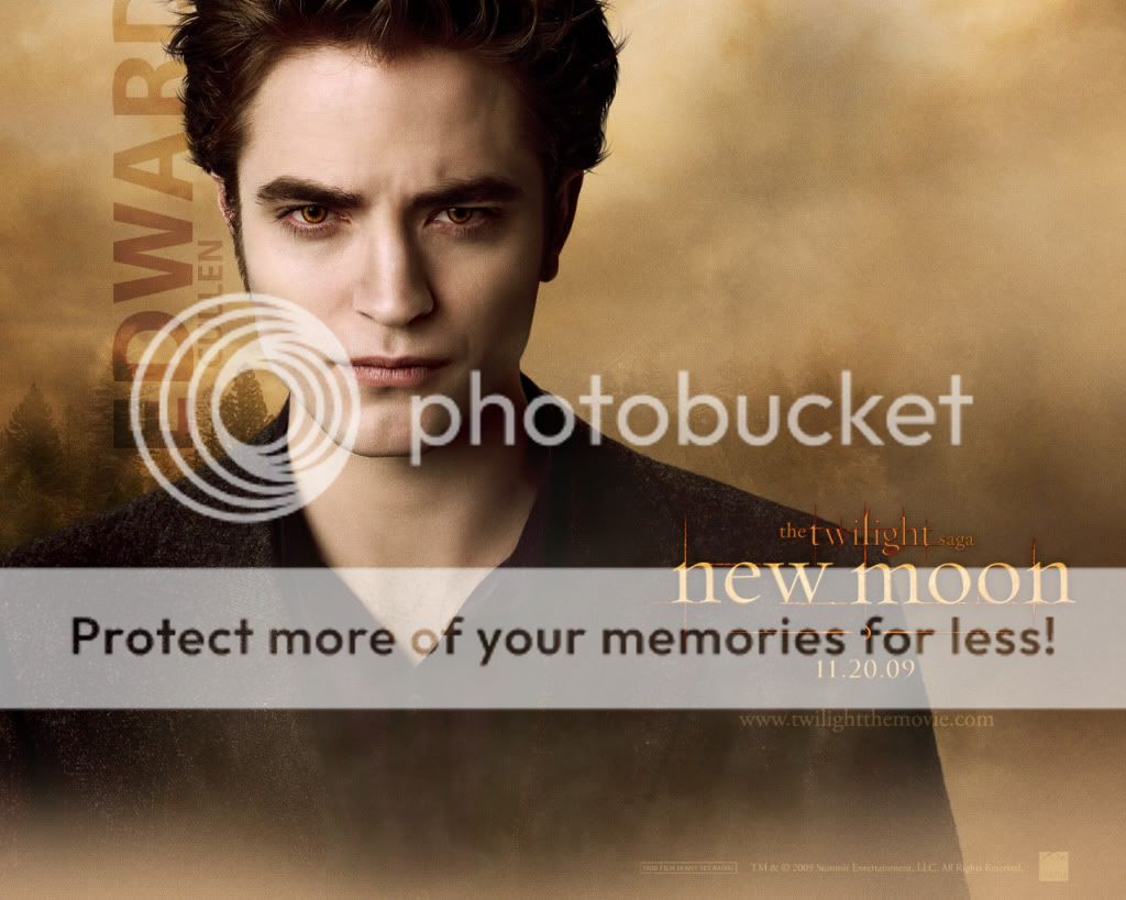 edward cullen new moon poster