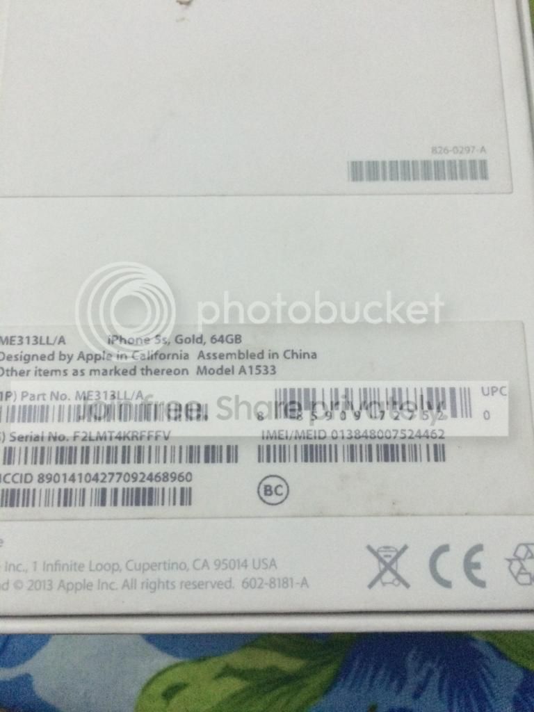 iPhone 5S-Gold 64G full box mới 99% -Q.12 - TPHCM - 6