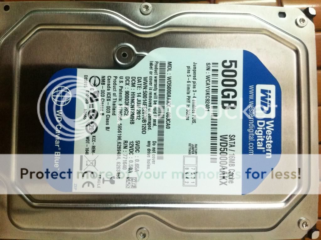 Thùng i5 2500k,Main MSI H77,Ram 4gb kington,Hdd 500gb Western Bule còn bh lâu - 3